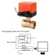 Electroválvula Motorizada con Llave de Bola Bidireccional IP50 220VAC DN25