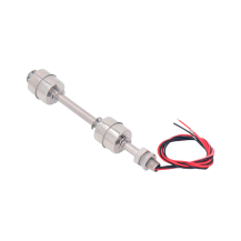 Sensor Metálico Inox Dual Largo 150mm Flotante de Nivel Vertical Magnético ON/OFF