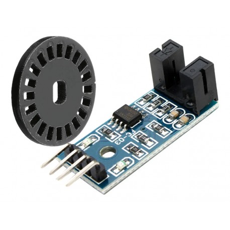 Módulo Sensor IR Infrarrojo Lector Encoder Óptico FC-03