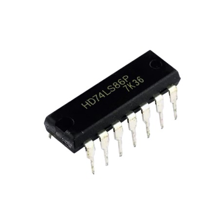 IC 74LS86P Circuito Integrado Compuerta Lógica 4x Dual EX OR