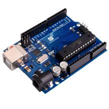 UNO R3 con Cable USB 10 LEDs y 10 Resistencias