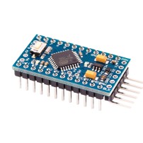 Arduino Pro Mini 5V Incluye 10 LEDs 5mm y 10 Resistencias