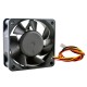 Ventilador Multipropósito 12VDC 0.23A Modelo ACP06025S12M 3P 60x60x25mm 3200 RPM