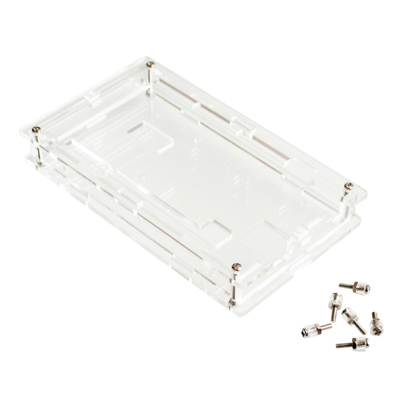 Caja Armable Arduino MEGA2560 R3 Acrílico Transparente