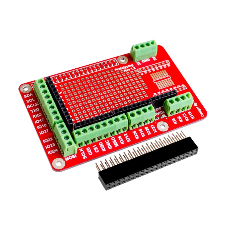 Proto Shield Raspberry Pi Rev. 2 para Modelos B+ V2 V3 3B Plus