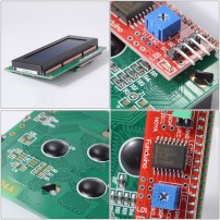 Display Alfanumérico LCD 4x20 incluye Interfáz I2C