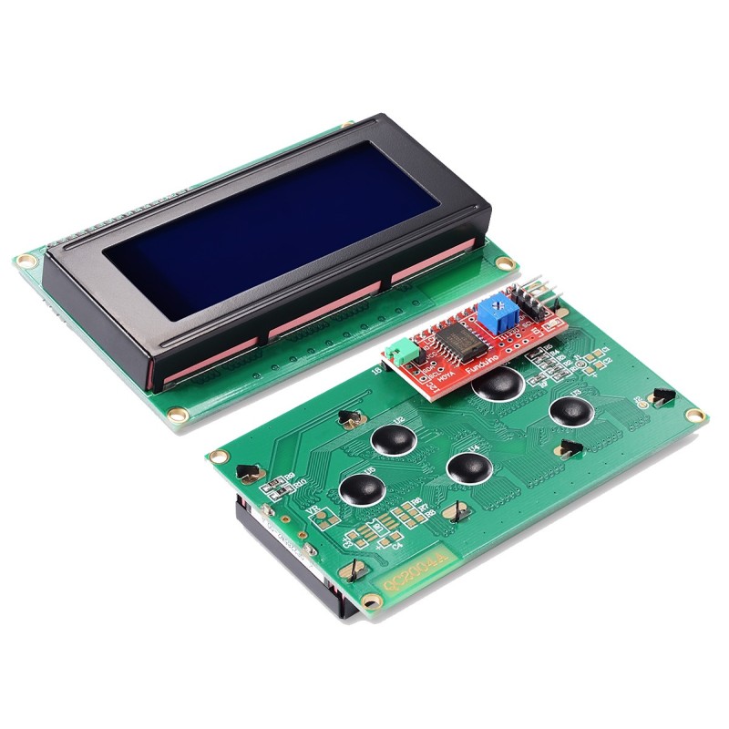 Display Alfanumérico LCD 4x20 incluye Interfáz I2C