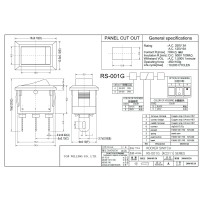 Interruptor Switch ON-OFF de Chasis Modelo KCD11