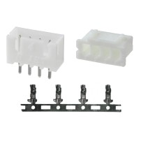 Juego de Conector de 4 Pines para PCB Modelo XH 2.54 4P