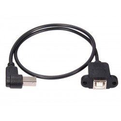 Cable USB Tipo B Macho Hembra Impresora Extensor para Panel o Chasis
