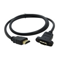 Cable HDMI v2.0 Macho Hembra Extensor para Panel o Chasis 50cm