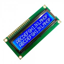 Display Alfanumérico LCD 2x16 con Blacklight Amarillo o Azul