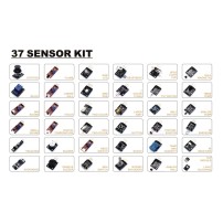 Kit 37 Sensores Analogos y Digitales para Arduino o Microcontroladores