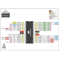 Circuito Integrado Microcontrolador Atmega328P Bootloader Incluido